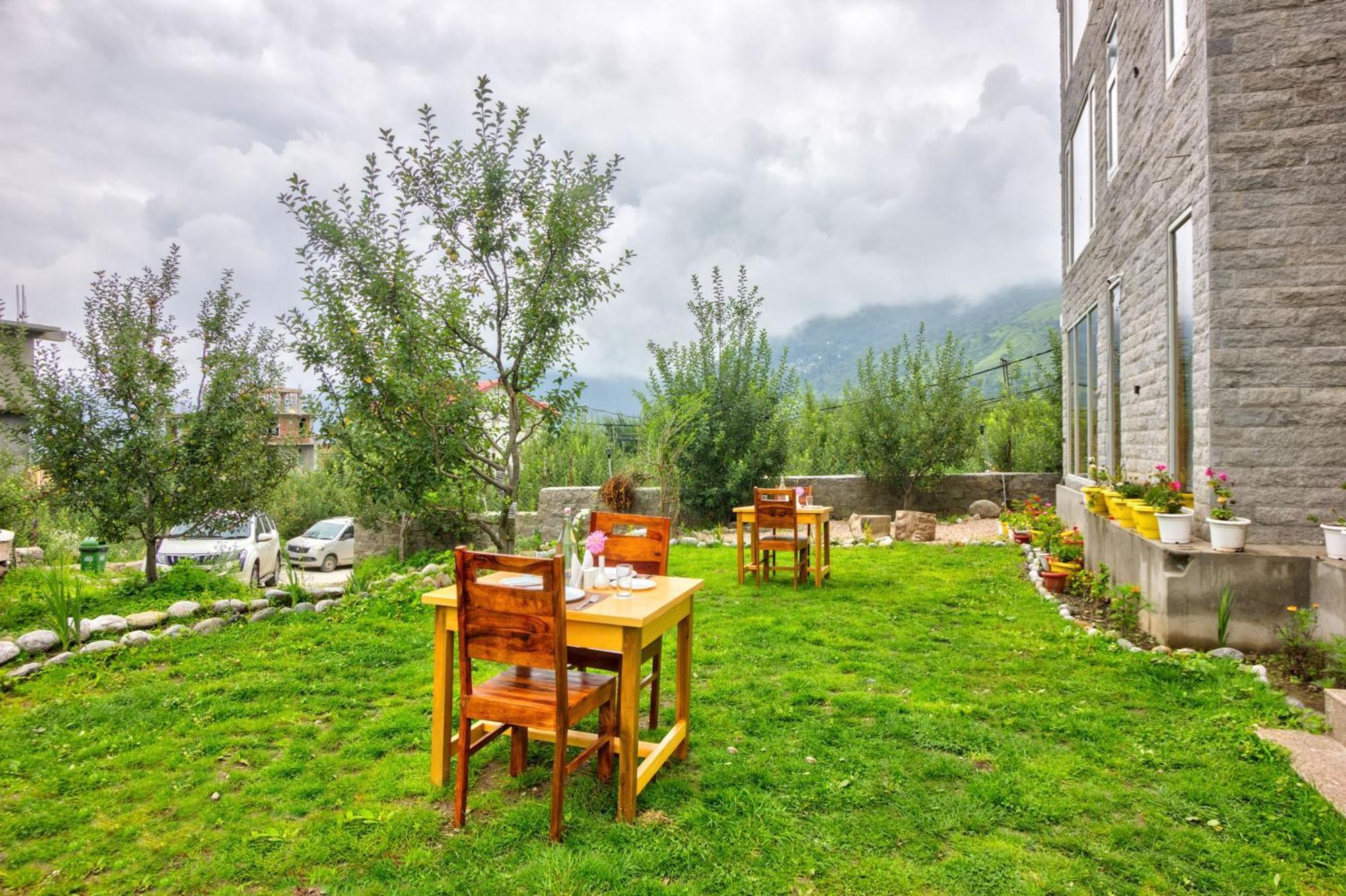 מנאלי La Aero Resort Home In Snow Mountains מראה חיצוני תמונה