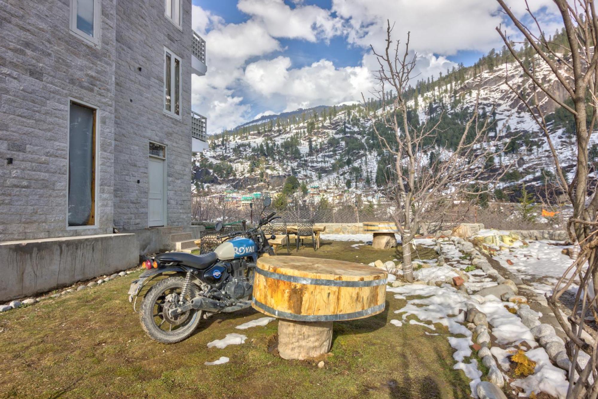 מנאלי La Aero Resort Home In Snow Mountains מראה חיצוני תמונה